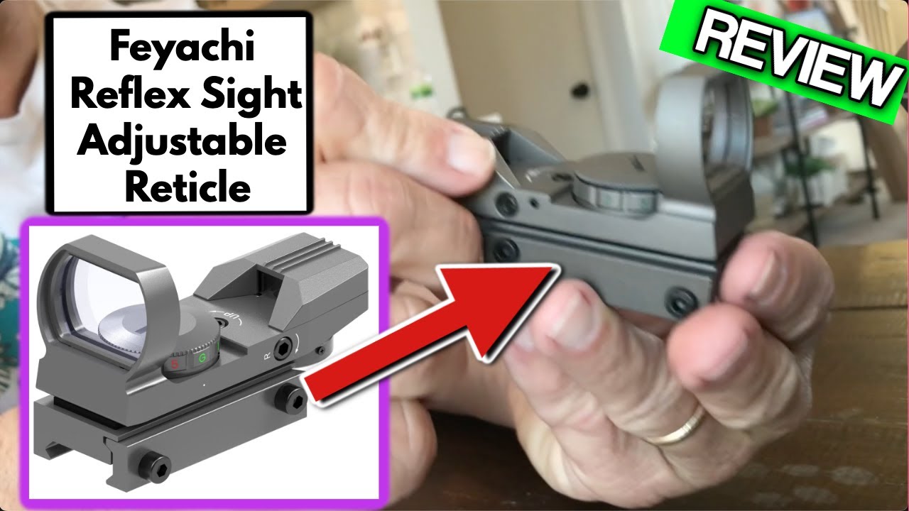 Feyachi Reflex Sight Adjustable Reticle
