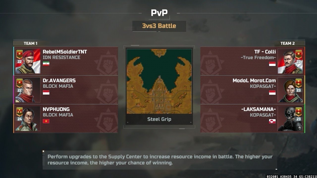 Resistance/Rebels Special (3v3 same faction & startegy role play) 