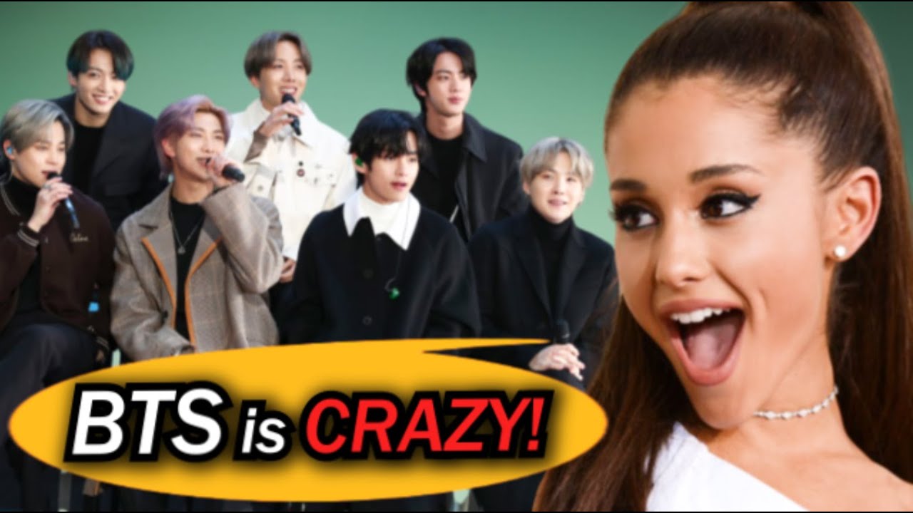 Why Ariana Grande was Shocked by BTS' Rehearsal Stage?