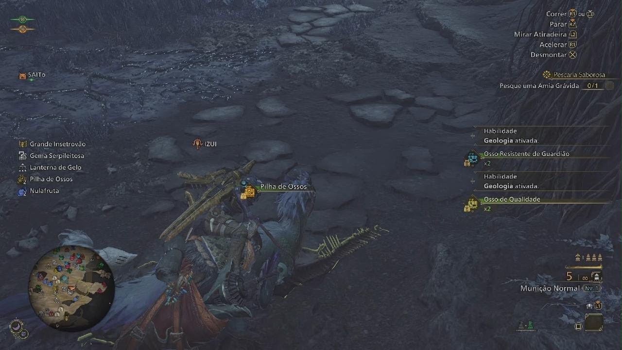 Monster Hunter Wilds osso resistente de guardião