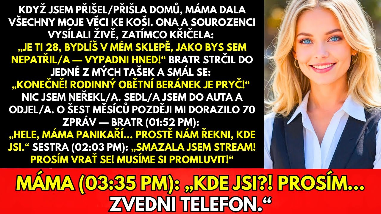 Máma Vyhodila Všechny Mé Věci Do Koše Když Jsem Se Vrátila Domů—Ona A Sourozenci Vysílali Živě