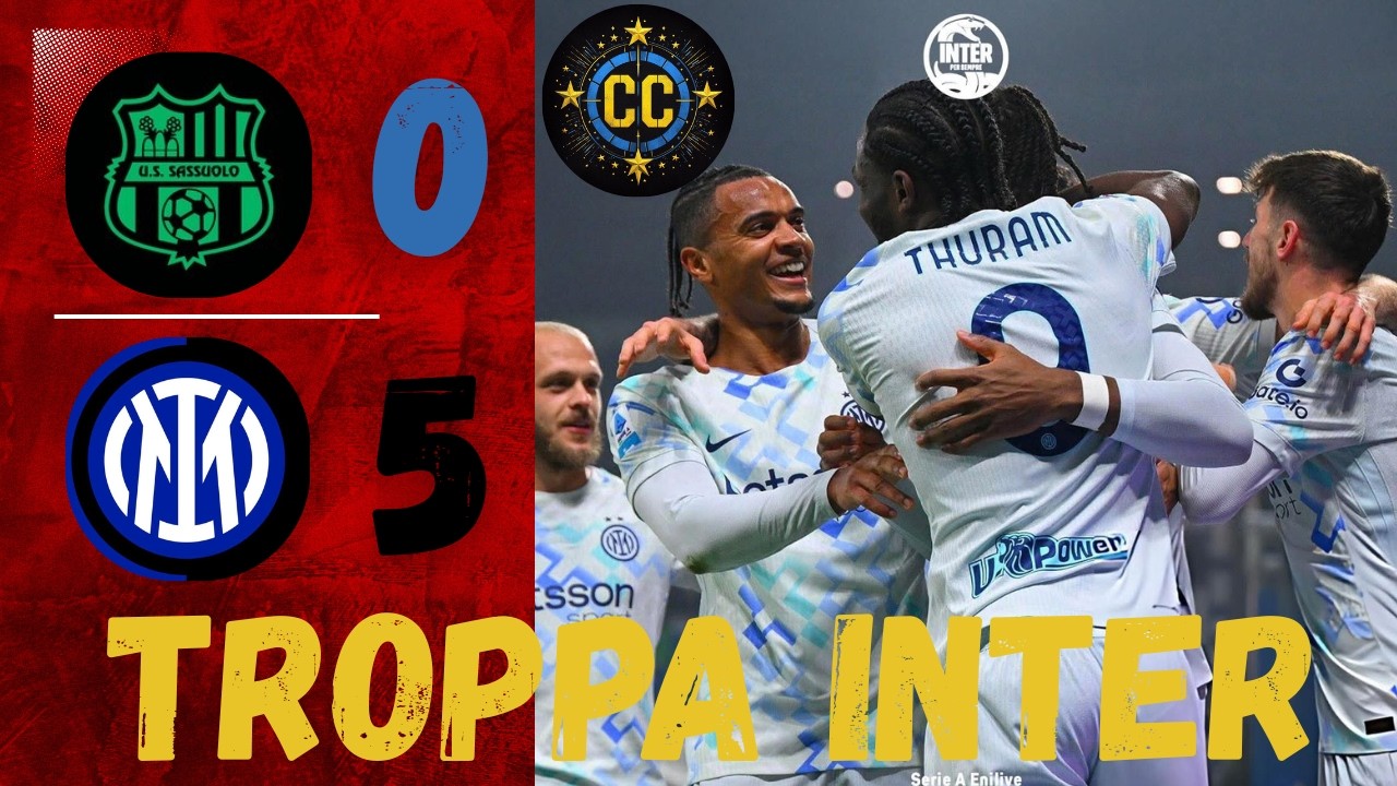 INTER DA APPLAUSI CALA LA MANITA, DIMARCO 3 ASSIST E TANTO ALTRO, LAUTARO 171 GOL PRESO BONINSENGNA.