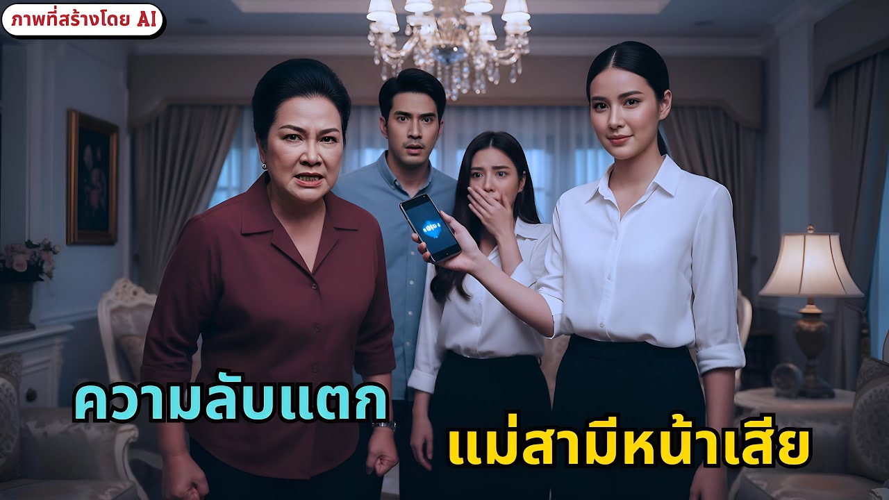 แม่สามีไทยนึกว่าชนะขาดลอย… ที่ไหนได้กลับแพ้ยับเยินในการประชุมลับ!(เรื่องแต่งโดย AI)