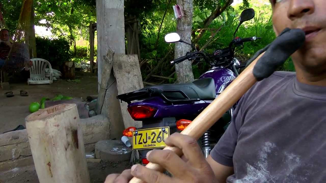 Fabricación de una Gaita colombiana