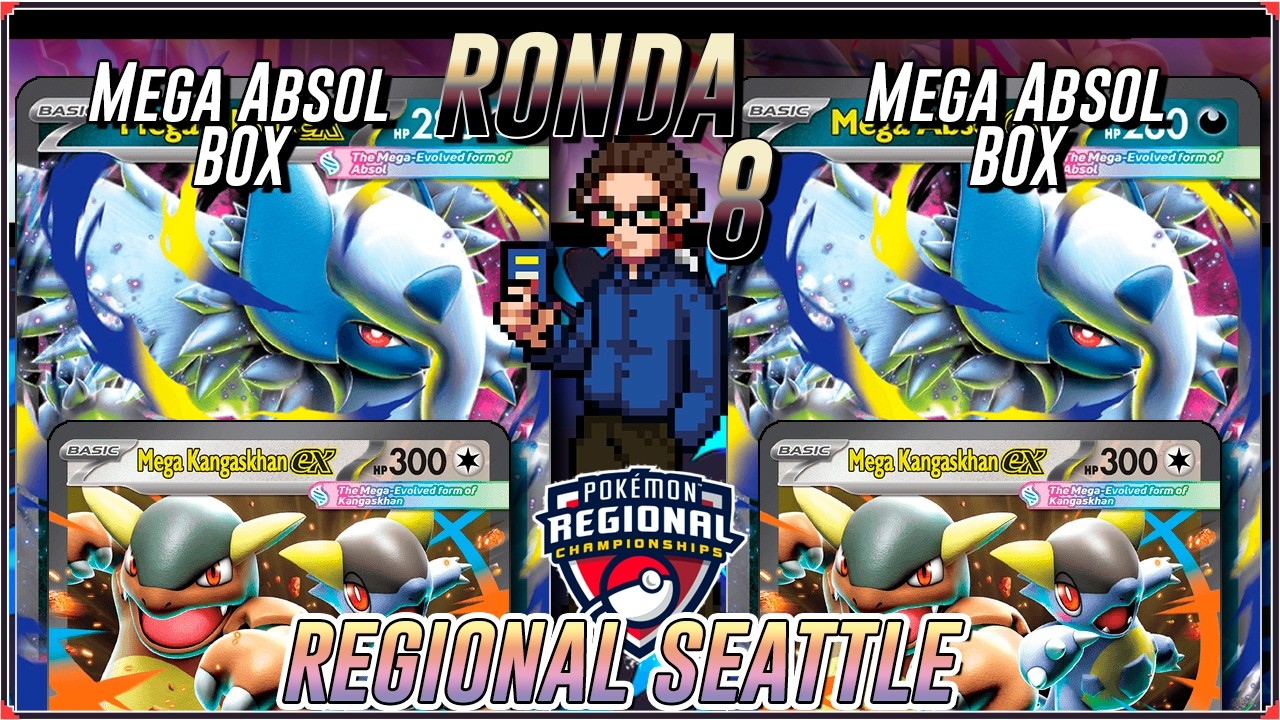 R8 TCG POKEMON  Seattle Regional en ESPAÑOL | MIRROR MATCH Mega Absol BOX