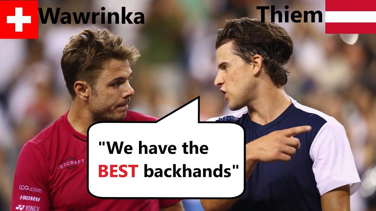 When Dominic Thiem meets Stan Wawrinka... (Indian Wells 2017)