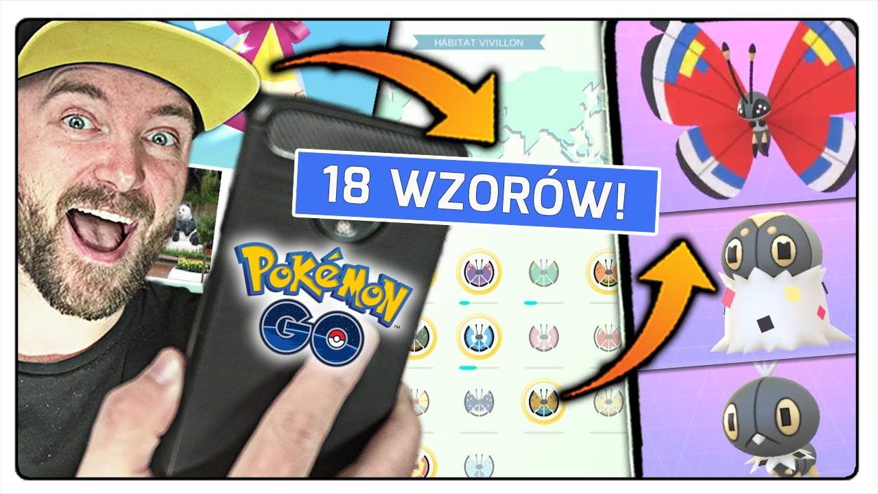 *TRIKI* JAK ZŁAPAĆ SZYBKO I ŁATWO WSZYSTKIE WZORY VIVILLION'A W POKEMON GO?