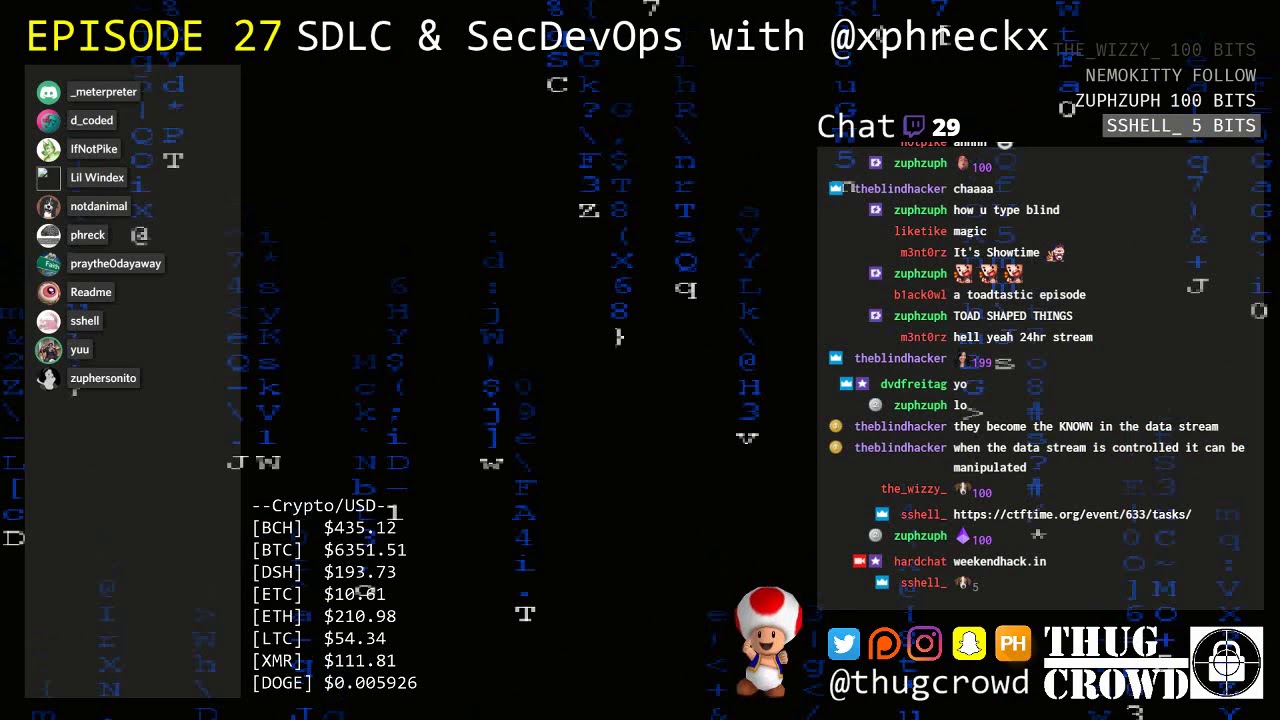 ThugCrowd 027 SDLC and Secure DevOps Pipelines