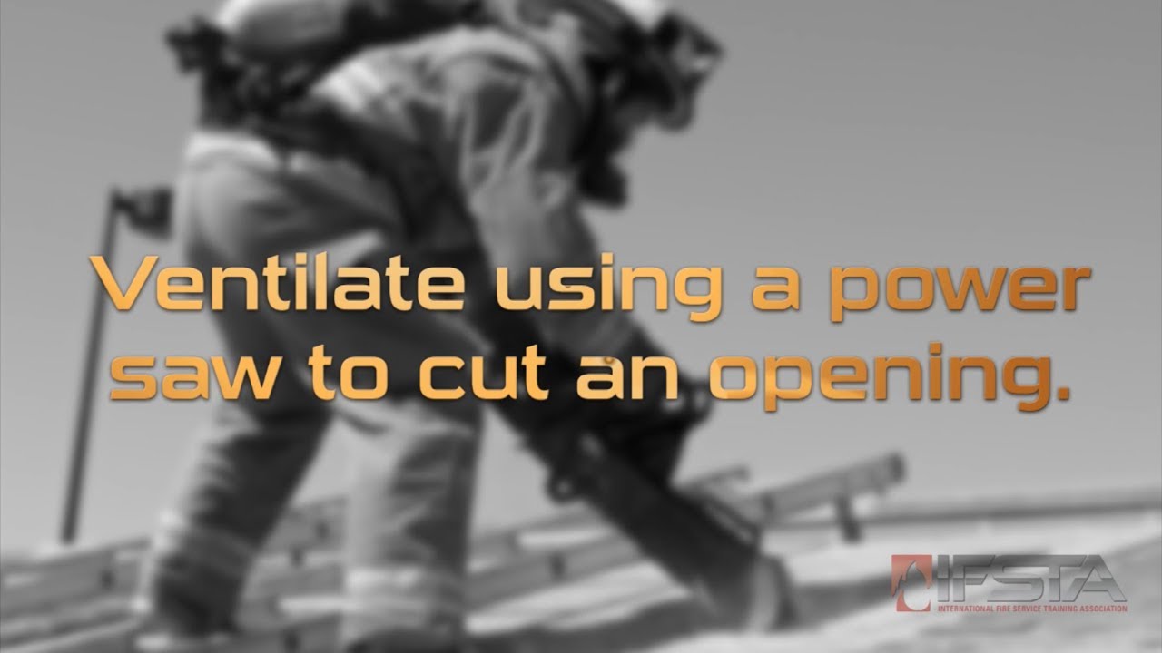 Essentials 6th Edition - Ventilate Using a Power Saw