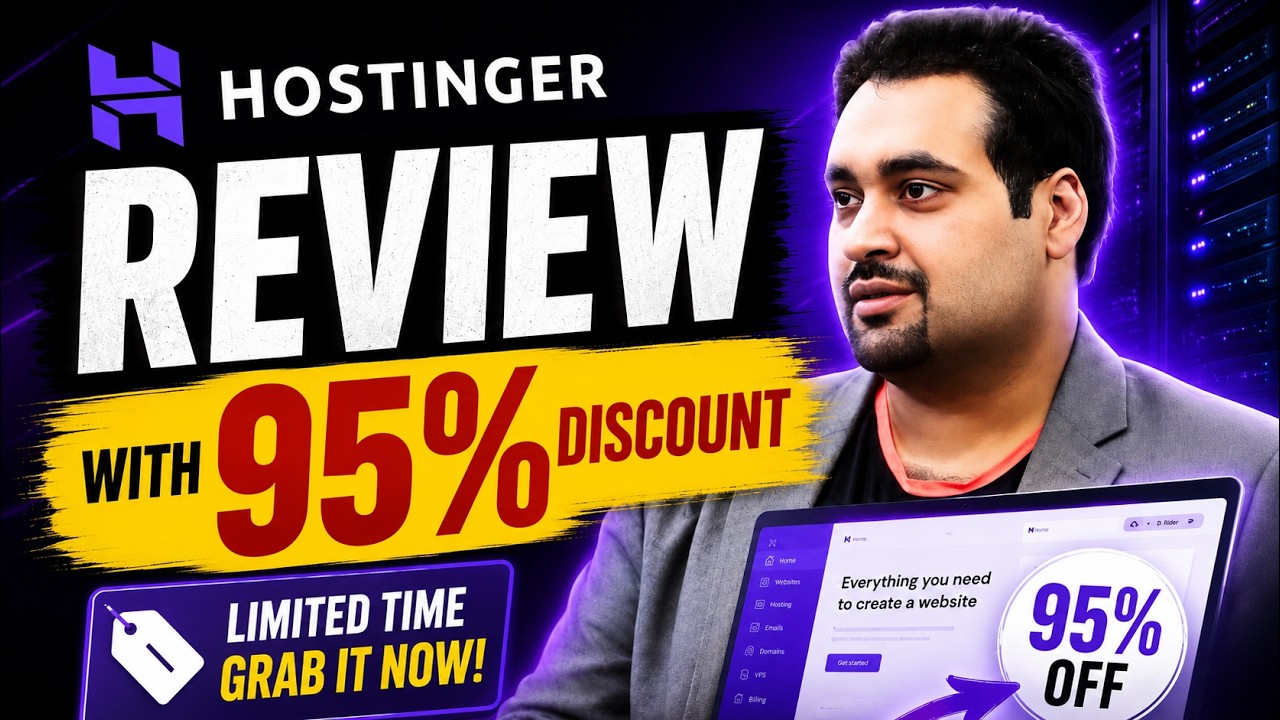 Hostinger Review 2026: Honest Pros & Cons + How to Get Maximum Discount