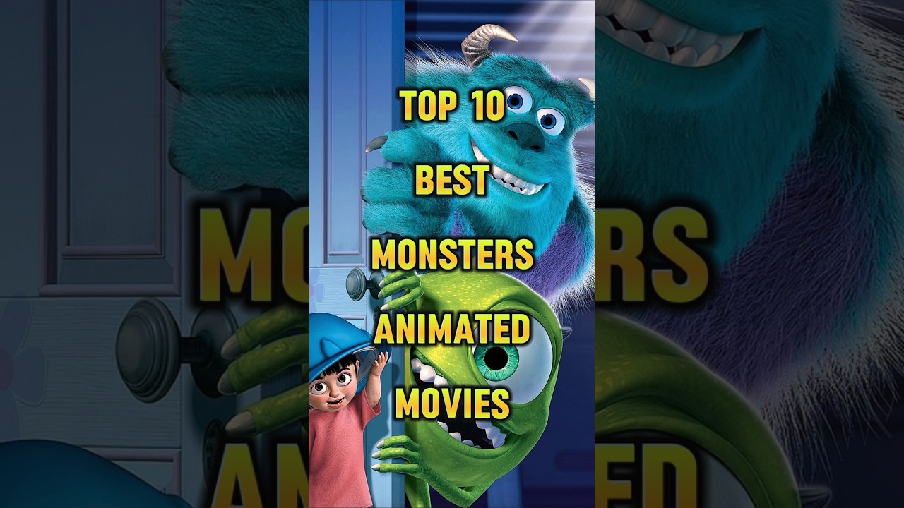 Top 10 BEST Monster Animated Movies on Netflix, JioHotstar & Amazon Prime