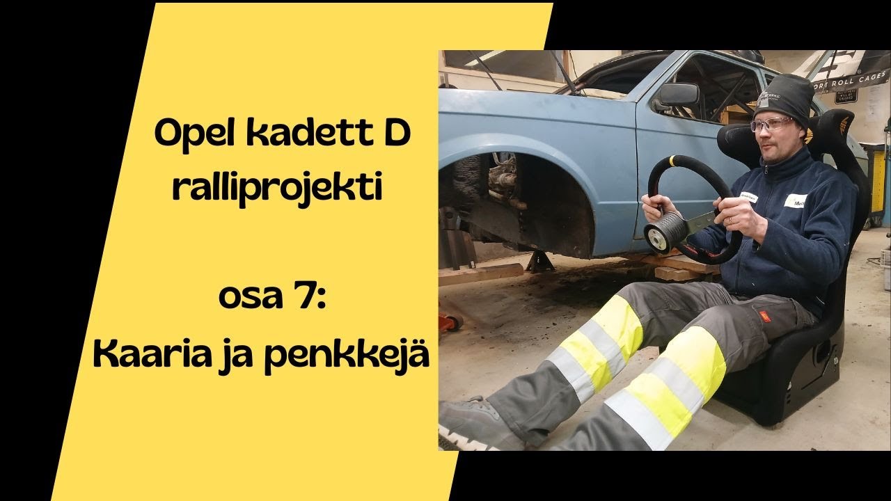 Rallikadett osa 7: Kaaria ja penkejä