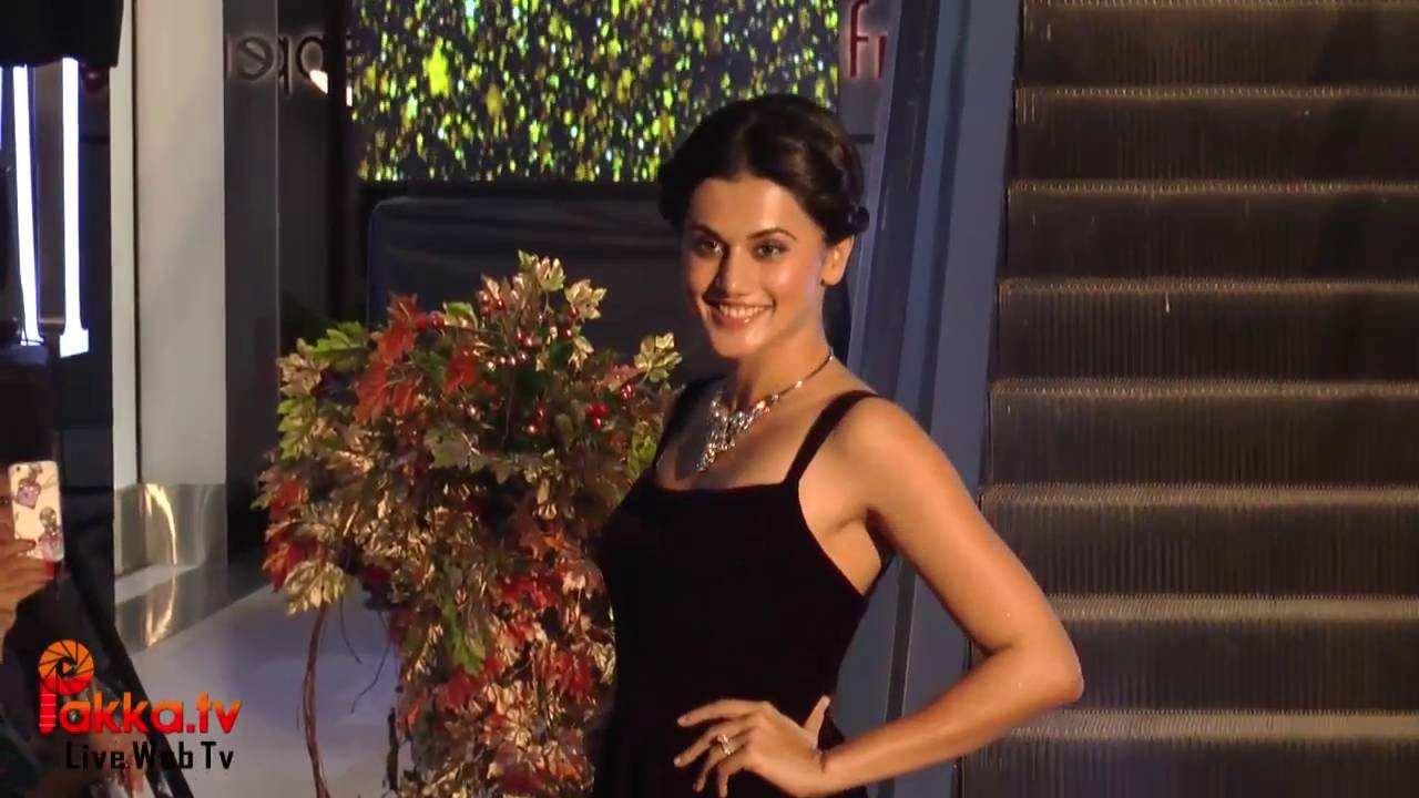 Actress Taapsee Judges Autumn Winter Fashion Show at Phoenix Market Velachery-Pakkatv