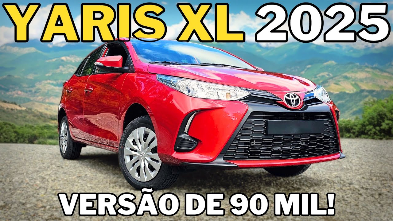 Novo Yaris XL 2025 ainda vale a pena? O QUE ENTREGA A VERSÃO DE 90 MIL!