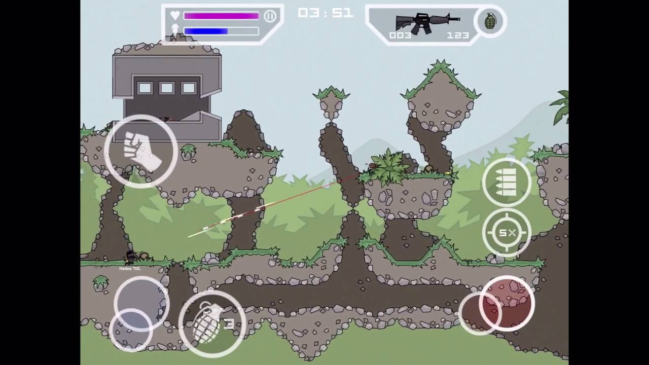 Mini Militia: Hydro Vs Hades (PART 2)