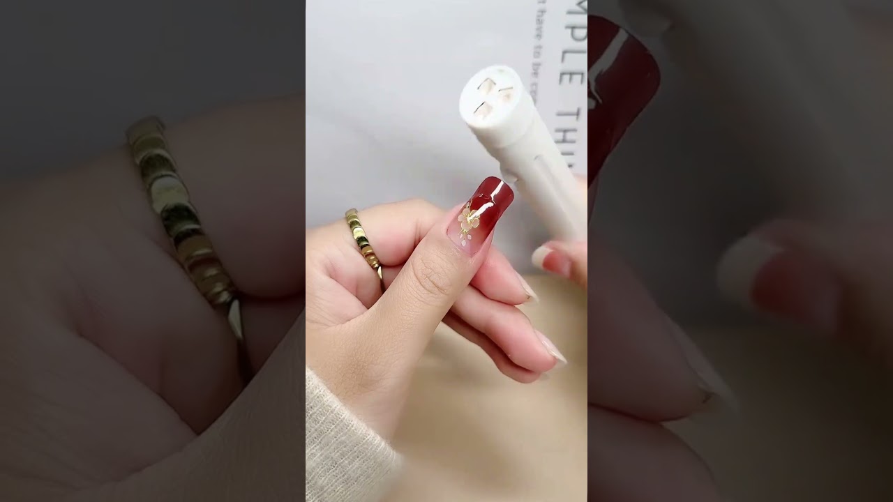 Nail Sticker - Easy nail desgin idea 16111 ||