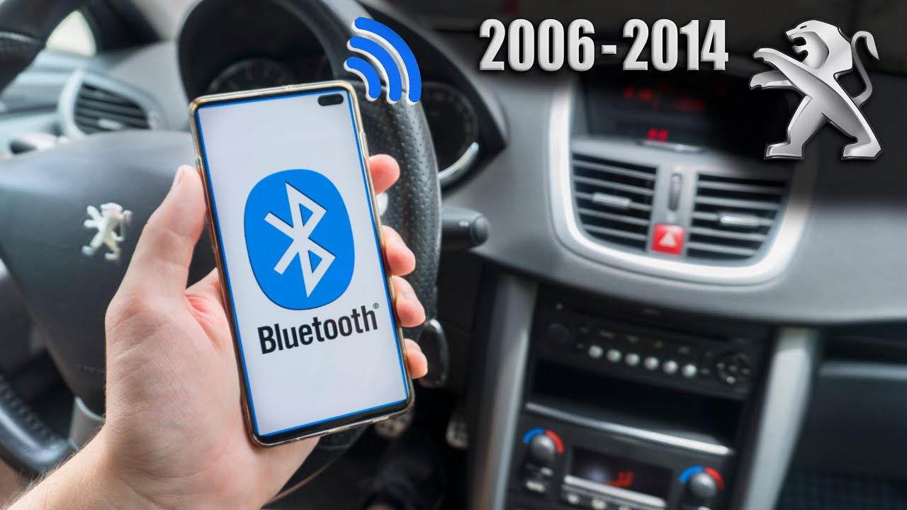 Как подключить телефон к системе Hands-Free через Bluetooth! (для Peugeot 2006-2014)