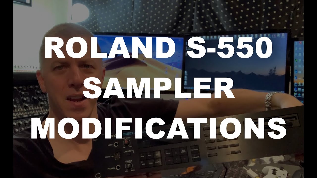 Модификации сэмплера Roland S-550