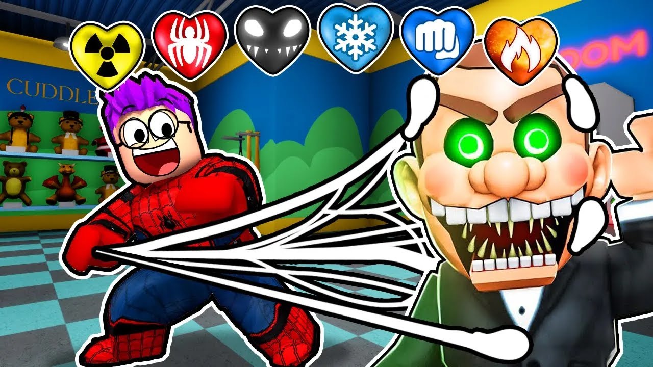 Сбежать из ROBLOX MR. FUNNY'S TOYSHOP, но с КАСТОМНЫМИ СЕРДЦАМИ!? (OBBY)