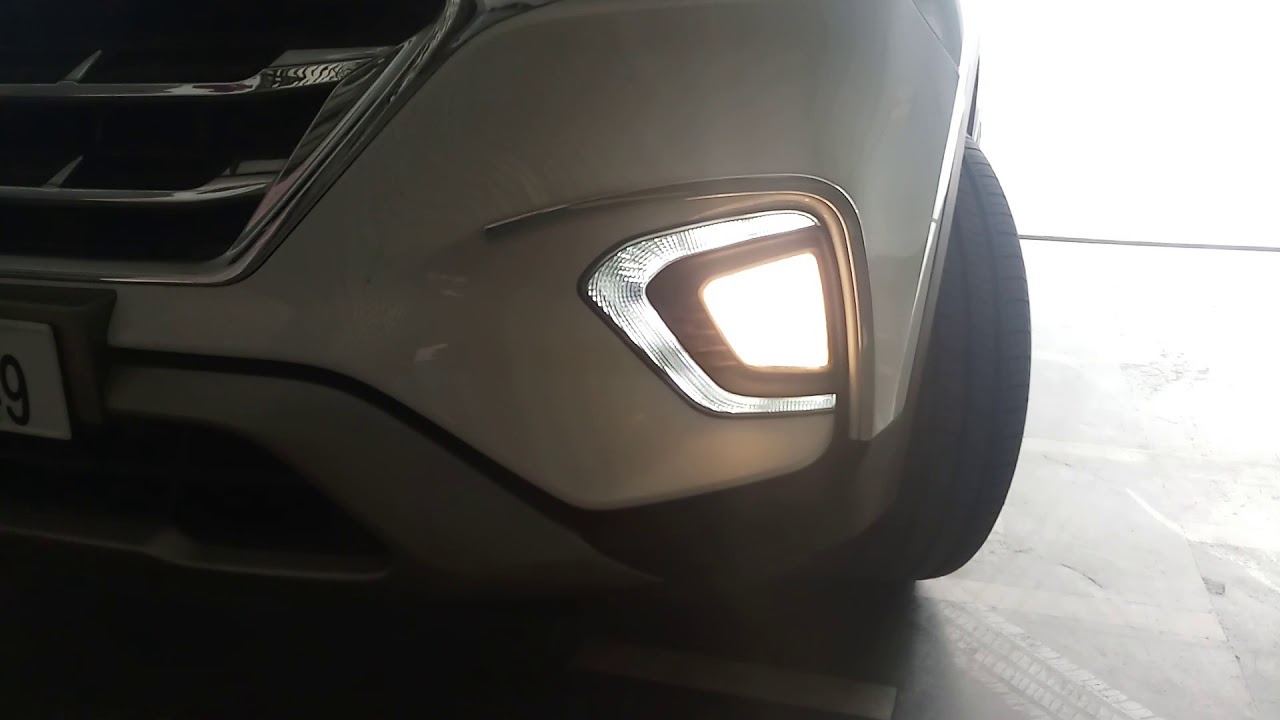 Creta original fog lamp with DRL for creta base E+ variant