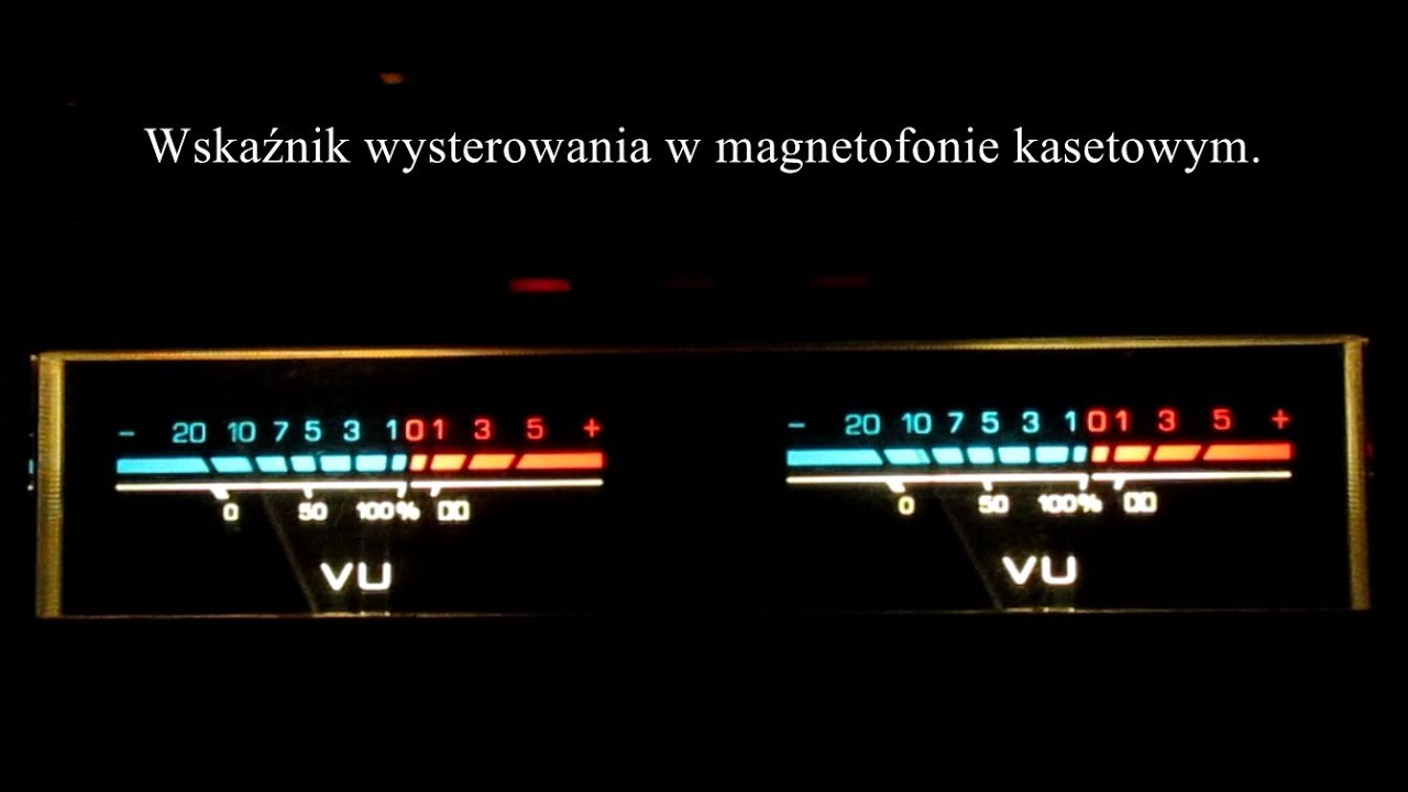 Miernik wysterowania w magnetofonie kasetowym (nr 267)
