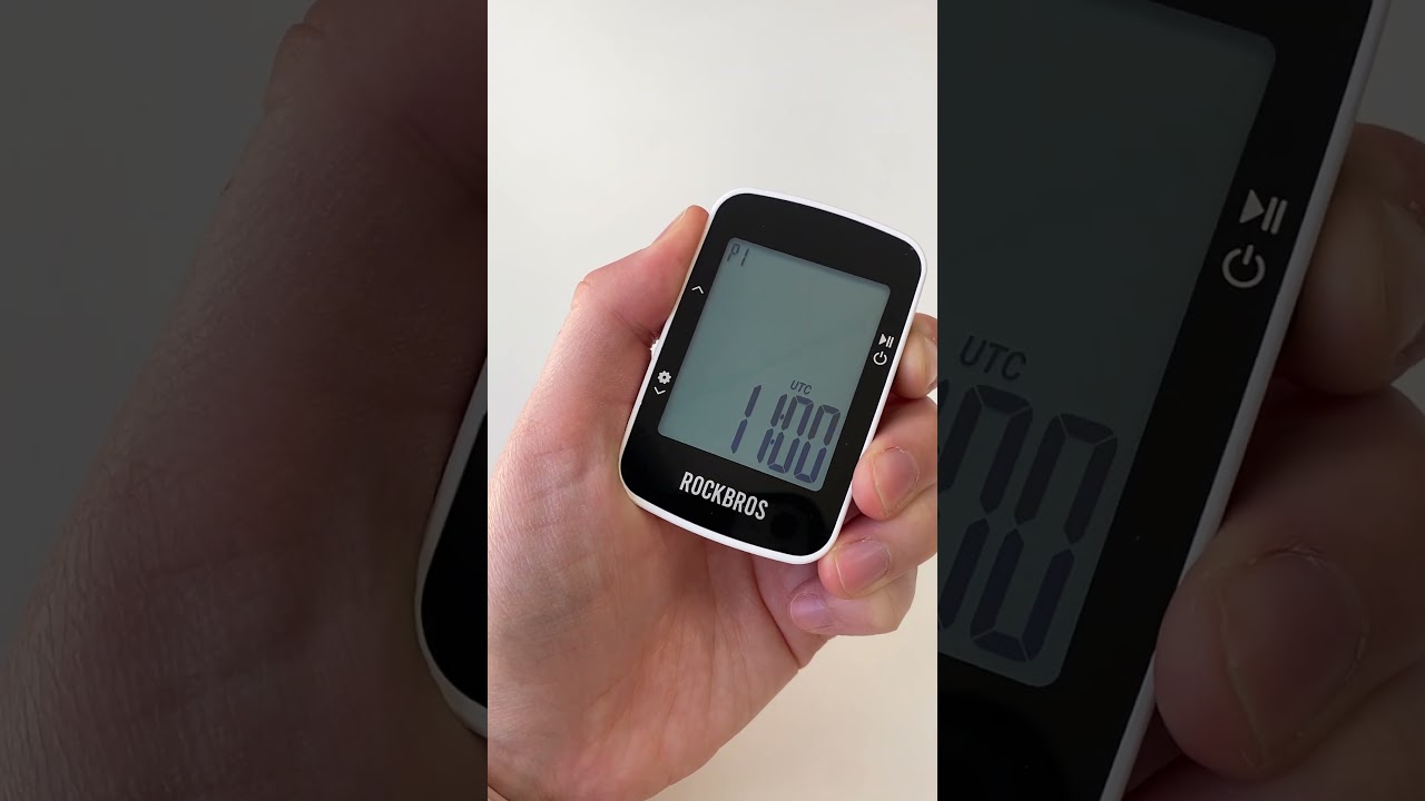 🚲 Track speed, distance, and routes with the Rockbros GPS Bike Computer! 