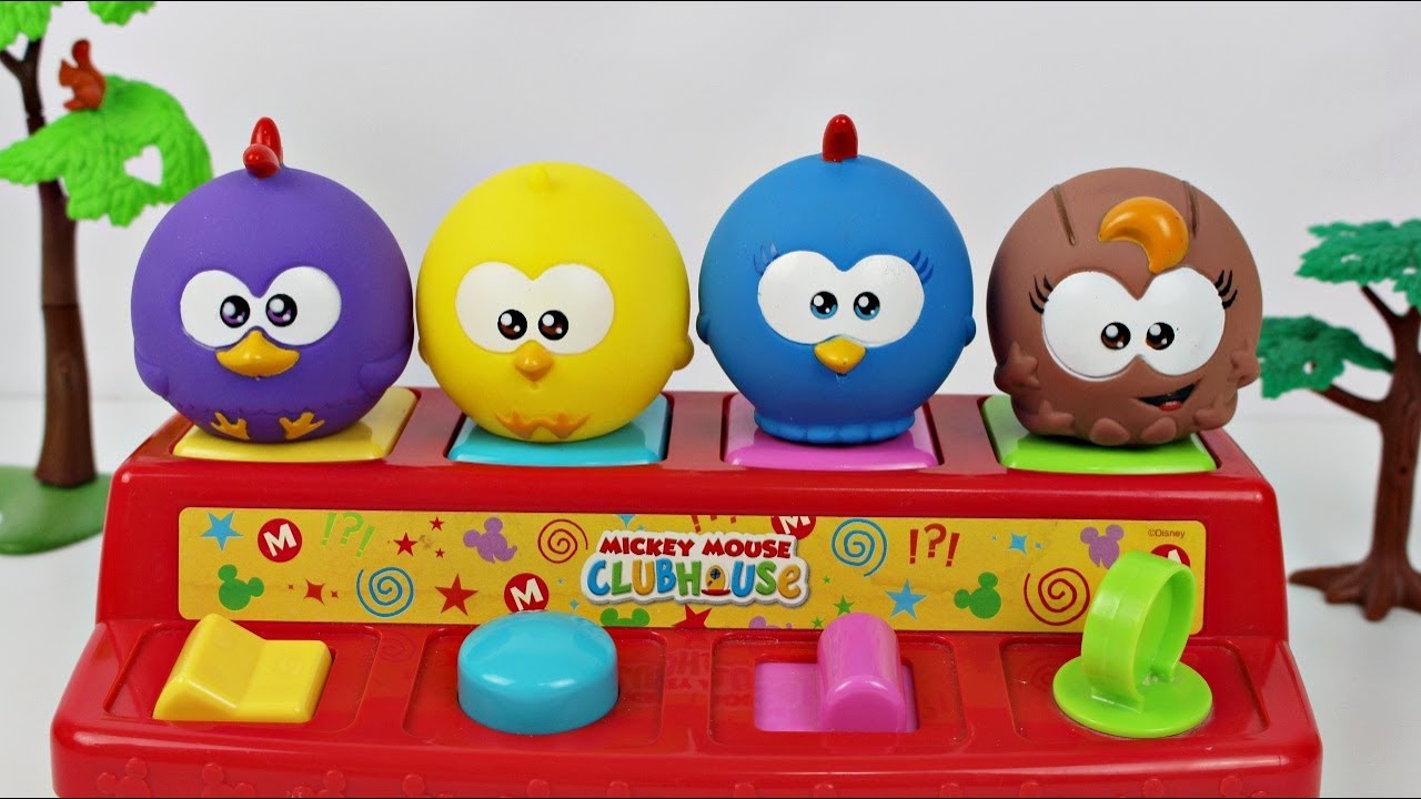 GALINHA PINTADINHA BRINQUEDOS SURPRESA POP UP LEARN COLORS FOR KIDS
