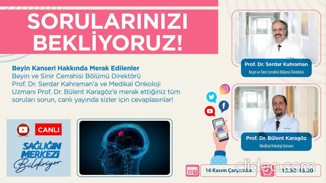 Beyin kanseri hakkında merak edilenler - 
