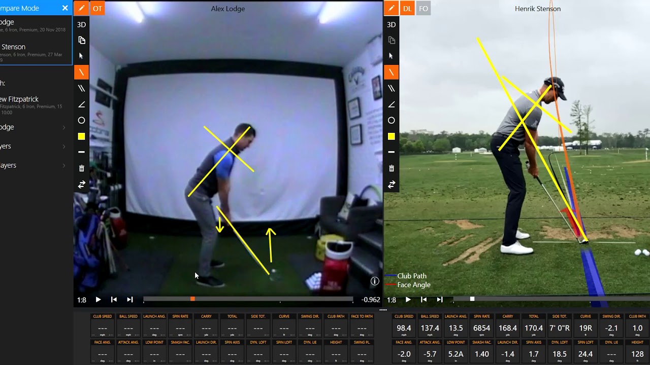 Trackman Screen capture   November