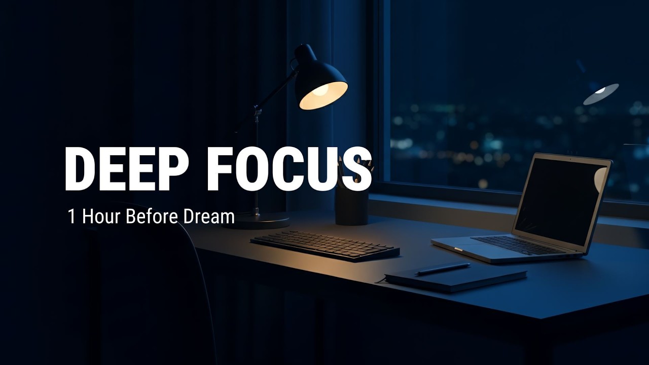 Night Focus Music – 1 Hour Deep Work Ambient