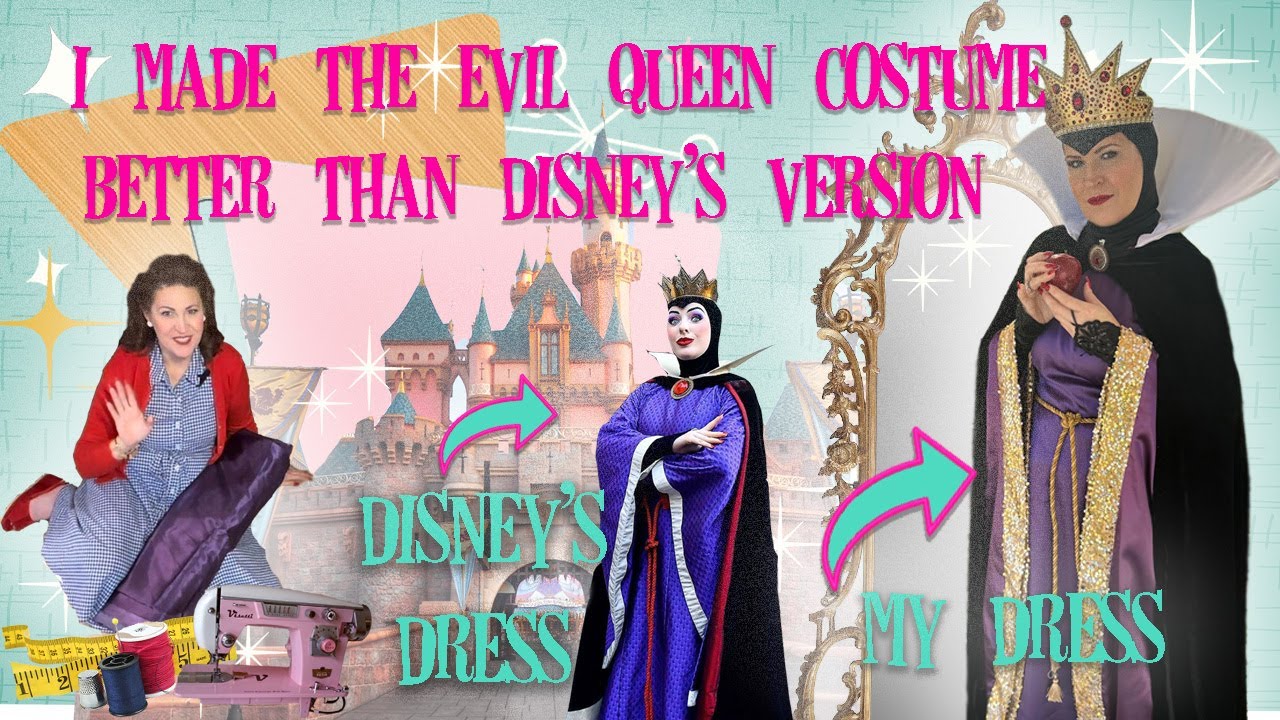 I Made The Evil Queen Costume BETTER Than Disney's Version