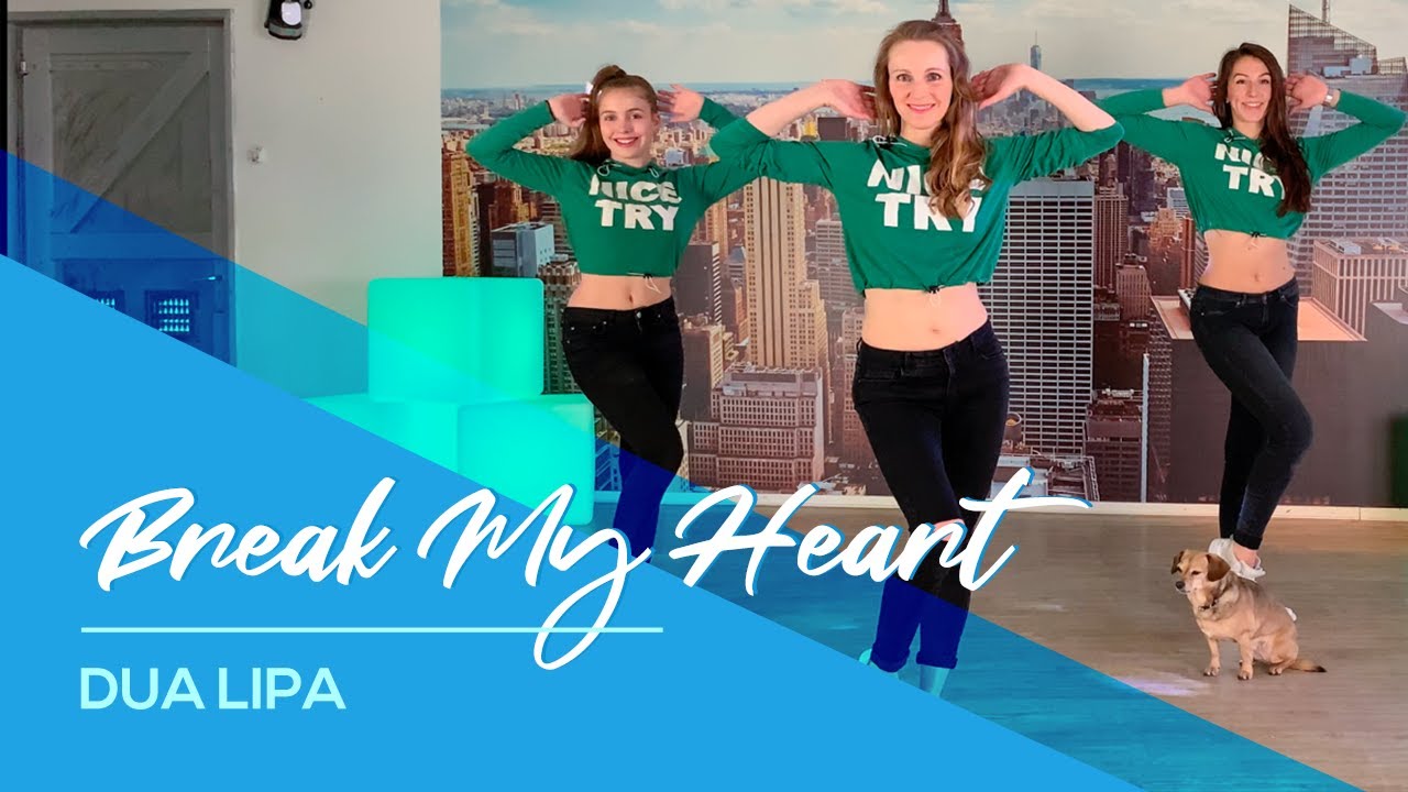 Dua Lipa - Break My Heart - Easy Fitness Dance Choreography - Coreografia - Baile