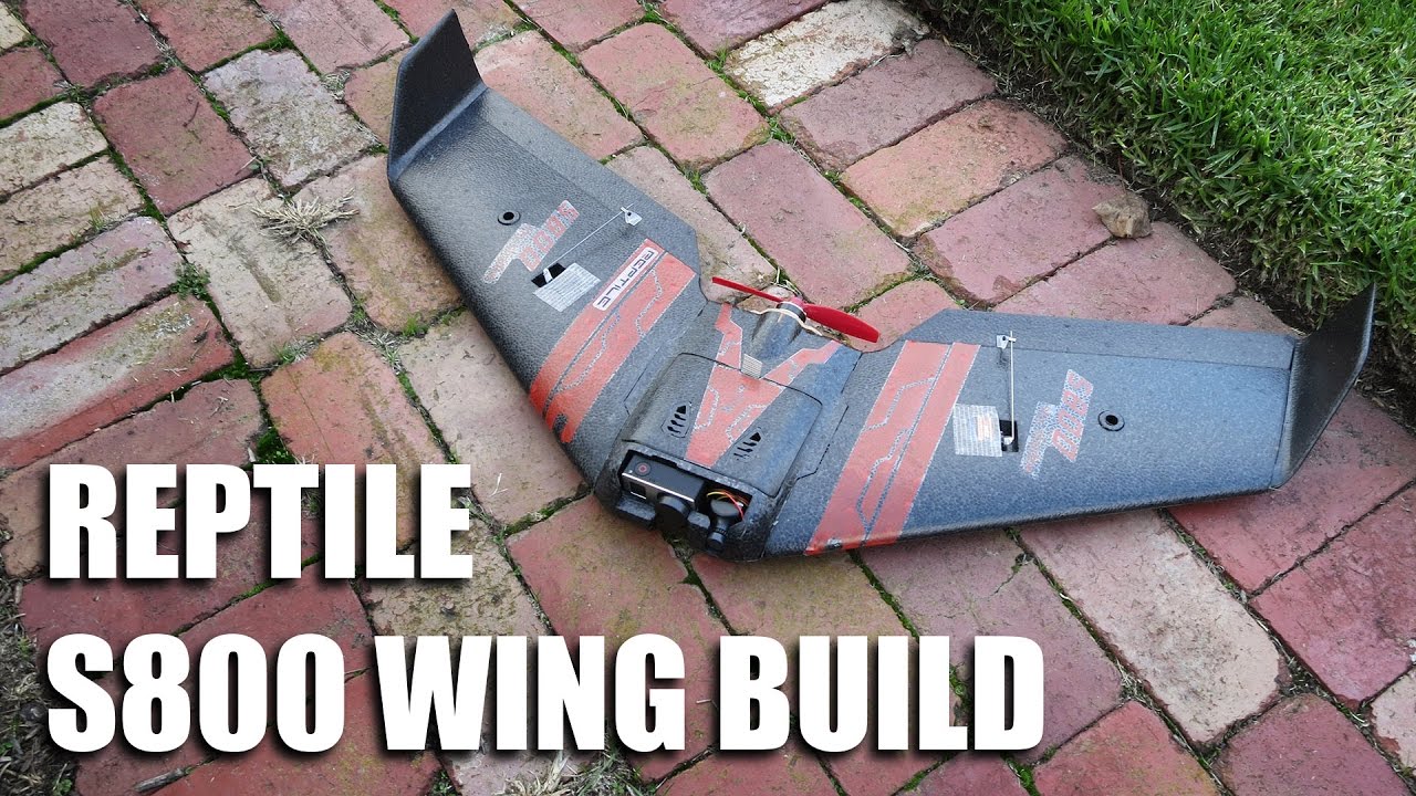 Reptile S800 wing build