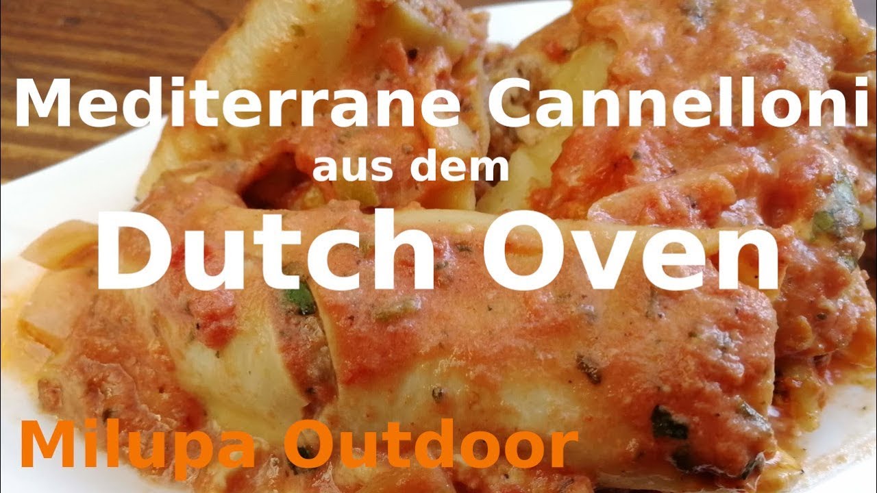 Mediterrane Cannelloni aus dem Dutch Oven