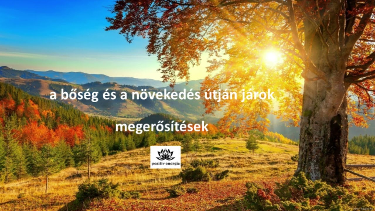 A bős&eacute;g &eacute;s a n&ouml;veked&eacute;s &uacute;tj&aacute;n j&aacute;rok &ndash; pozit&iacute;v megerős&iacute;t&eacute;sek (ism&eacute;telhető, motiv&aacute;l&oacute; hanganyag)