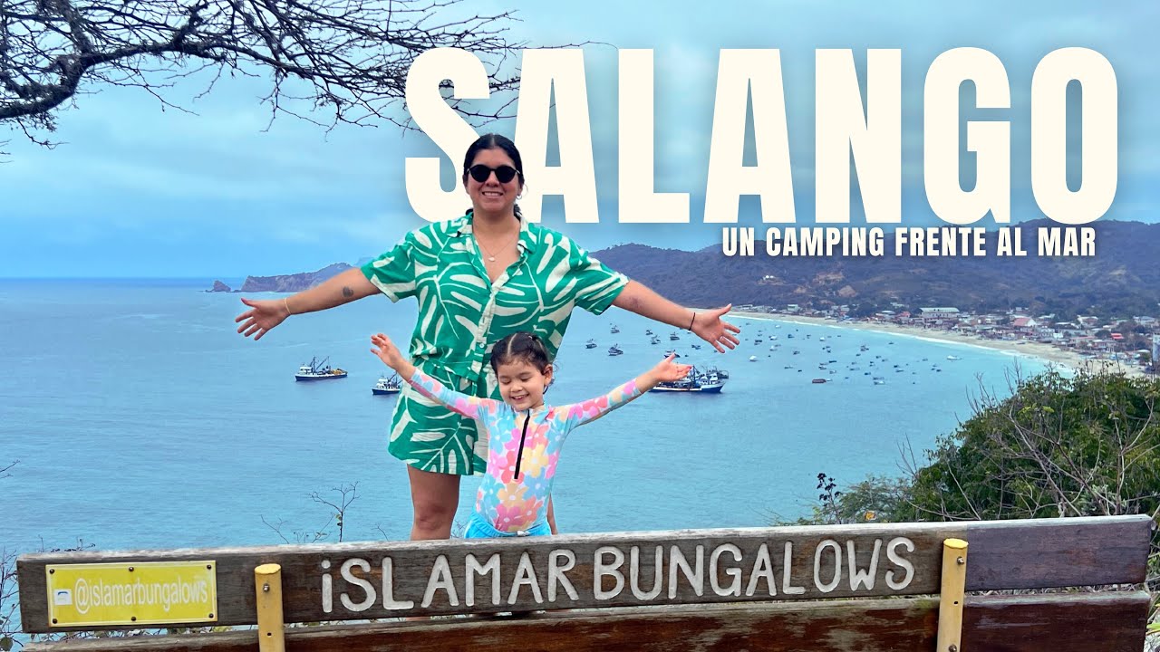 Camping &Eacute;pico en Salango: No pod&iacute;amos creer lo que vimos y escuchamos al anochecer en Salango!  🌊🌅