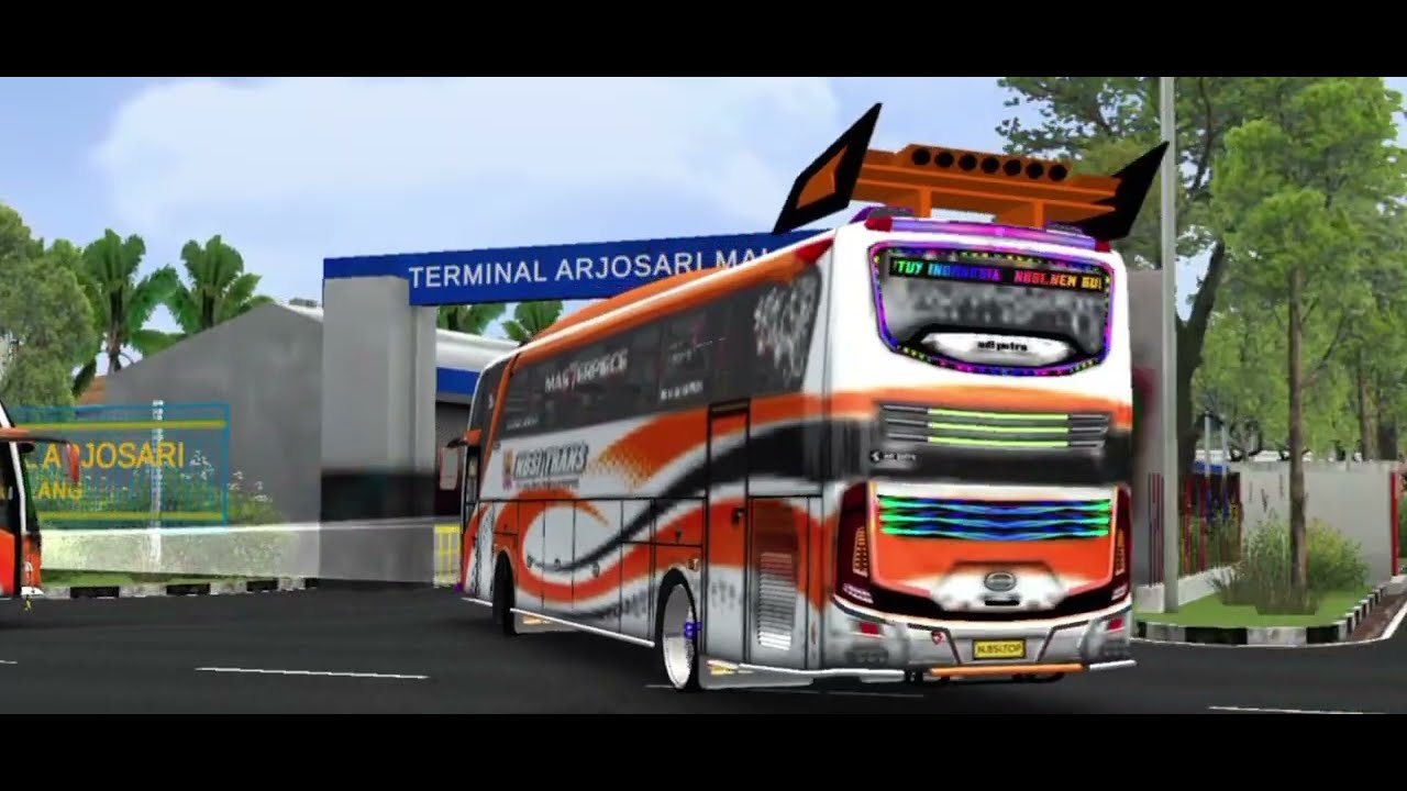 MABAR RUTIN GRUP NBSI TRANS EDISI 024 EFEK SEPI PENONTON #bussid #cctv#automobile 