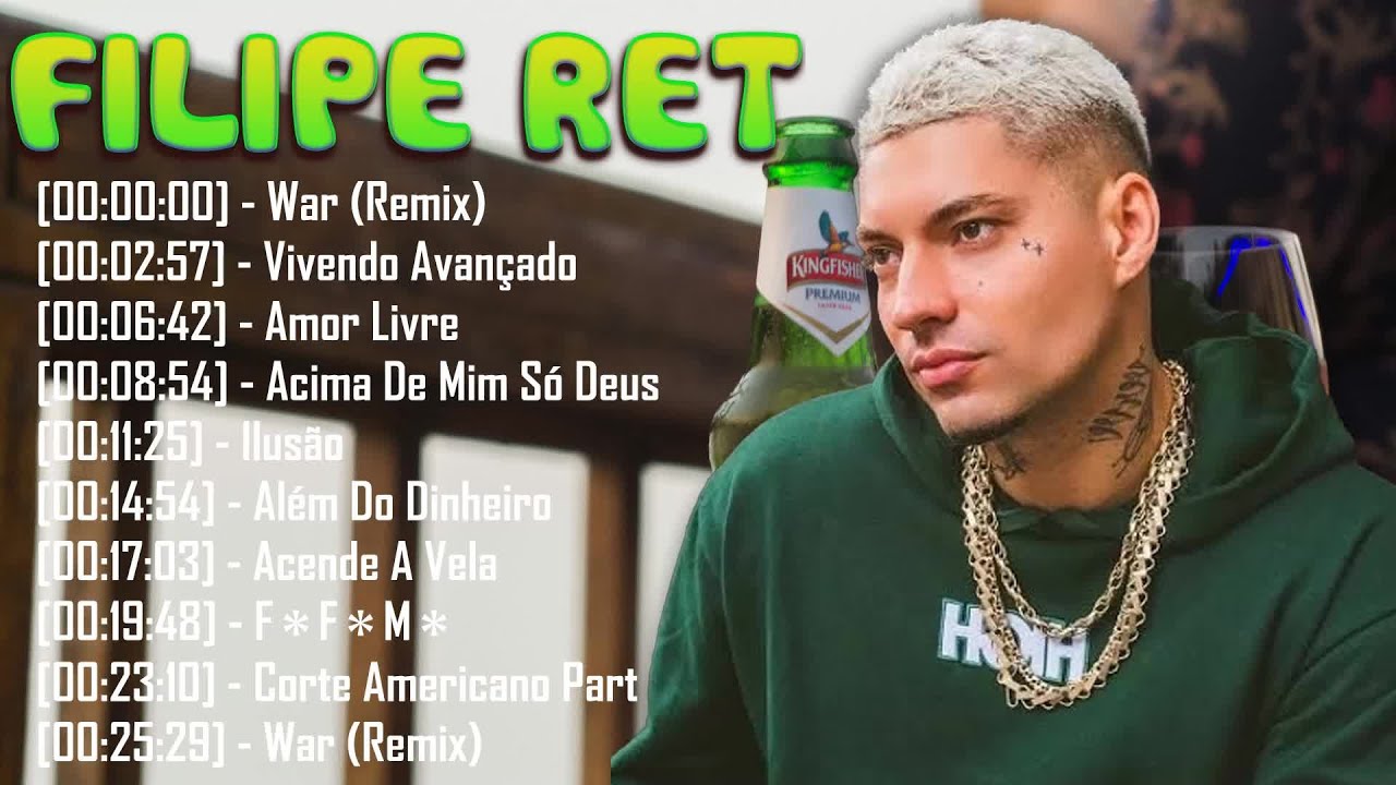 As Melhores de Filipe Ret 2025 – Trap Nacional, Hits e Clássicos do Ano