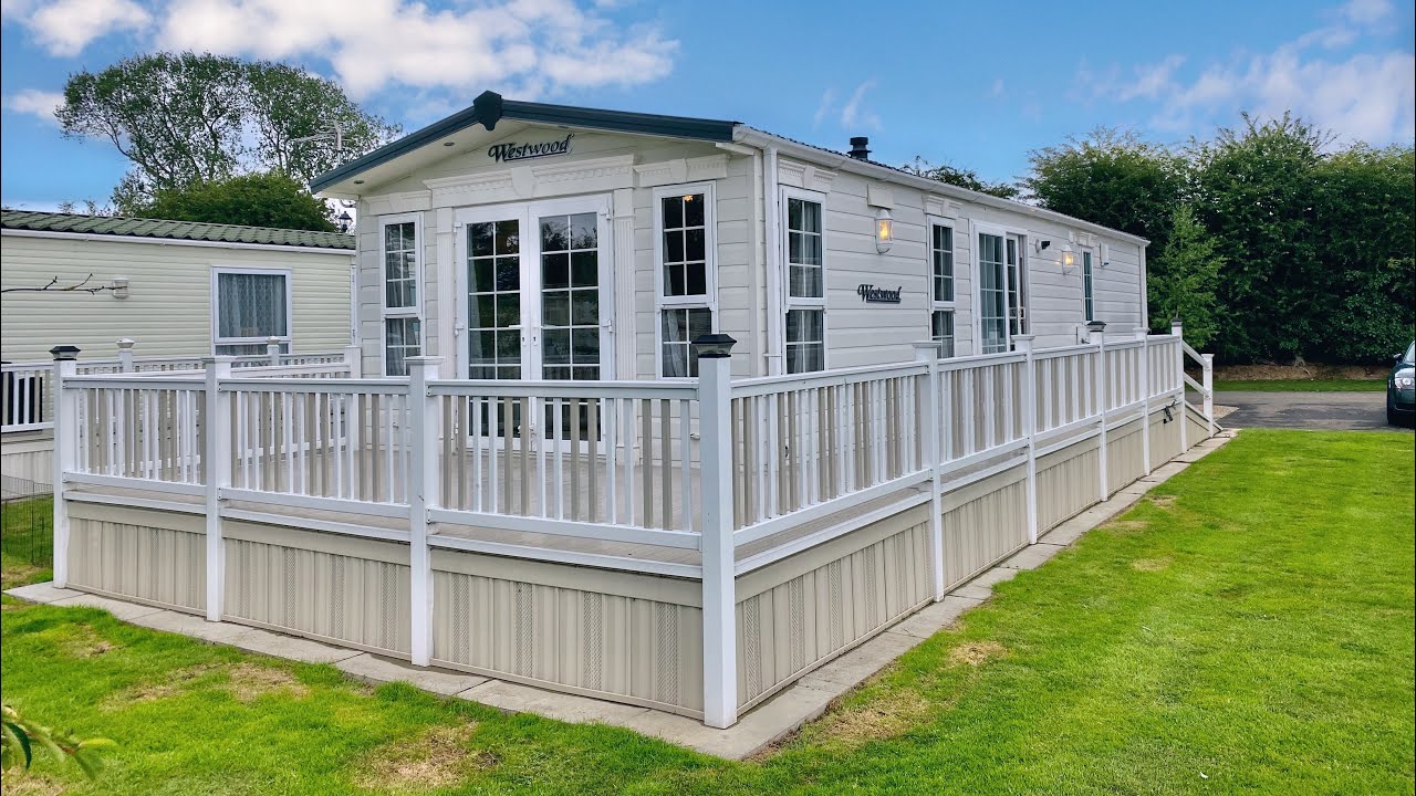 Abi Westwood sited with decking near Skegness