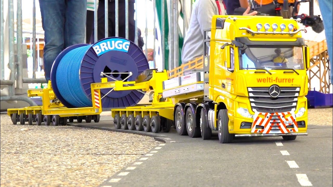 INCREDIBLE RC TRUCK ACTION // CHOMMLE SWISS // SUPER SCALE RC CONSTRUCTION-SITE // SCANIA