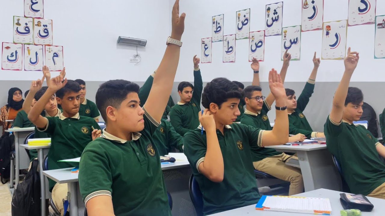 طلابنا يبدأون مشوار نجاحهم بخطوة في مدارس تراث الاجيال.