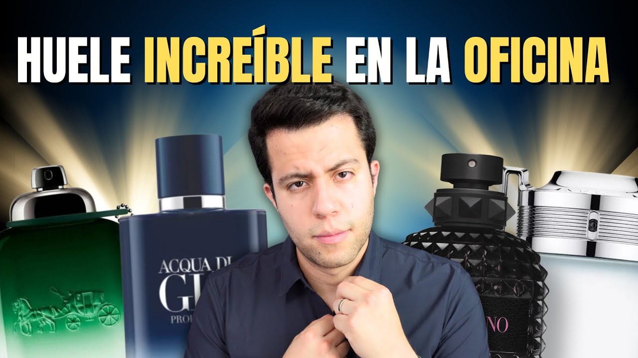 ¡10 PERFUMES para OFICINA! Limpios, frescos y PROFESIONALES
