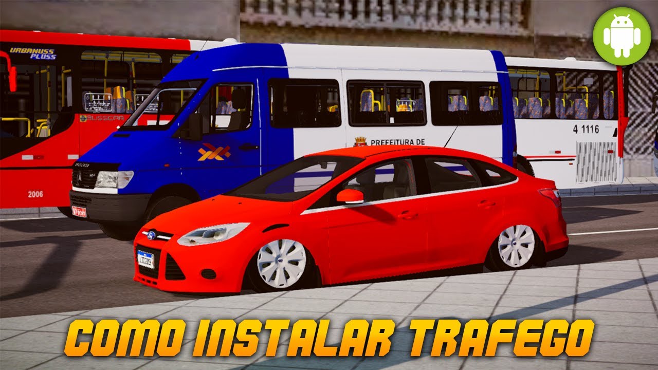 Como Instalar MOD TRÁFEGO no Proton Bus Simulator de Celular Android - 2023