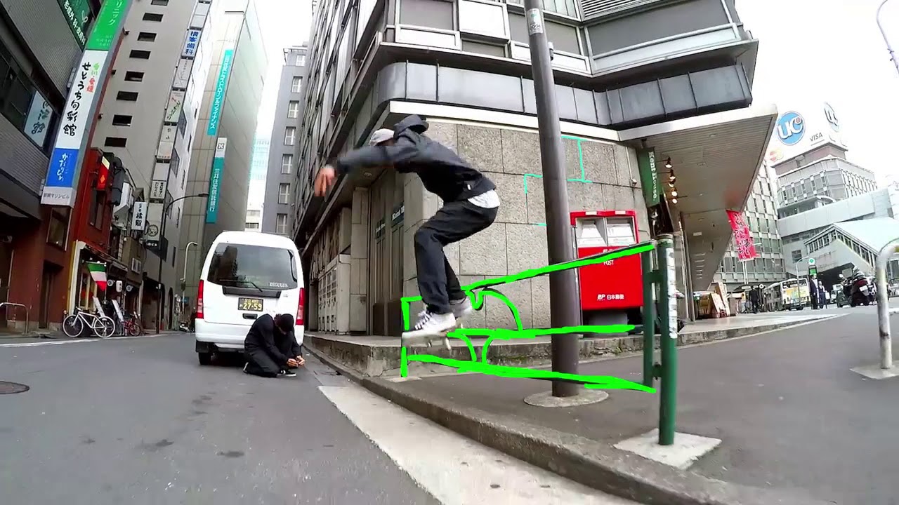 Tony Hawks SKATE in real life - After Effects animation