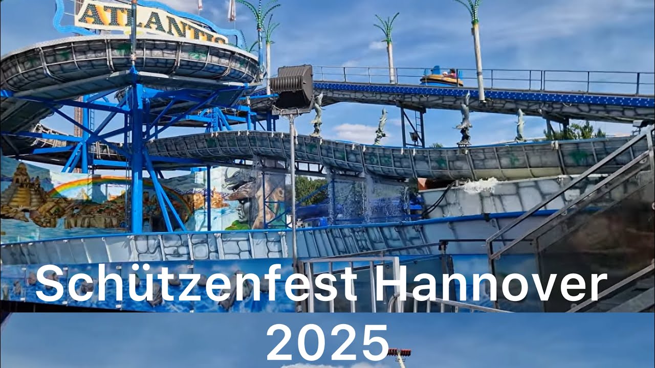Schützenfest Hannover alle Attraktionen 🎡🎢🎠2025