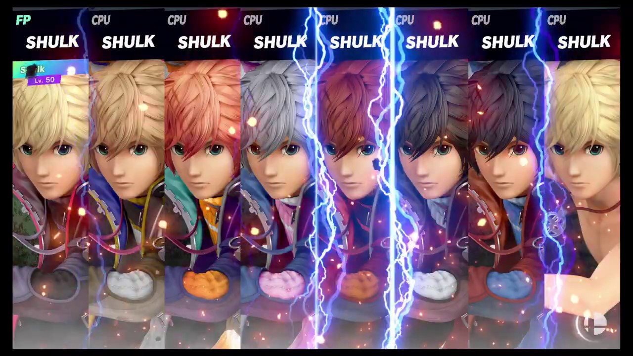 Super Smash Bros Ultimate Amiibo Fights   Request #7832 Shulk frenzy