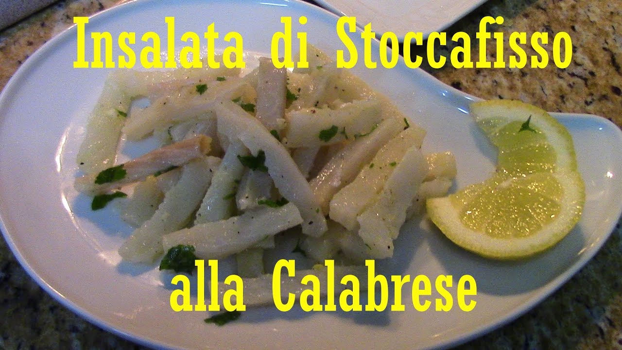 Insalata di Stoccafisso | Ricette Calabresi |