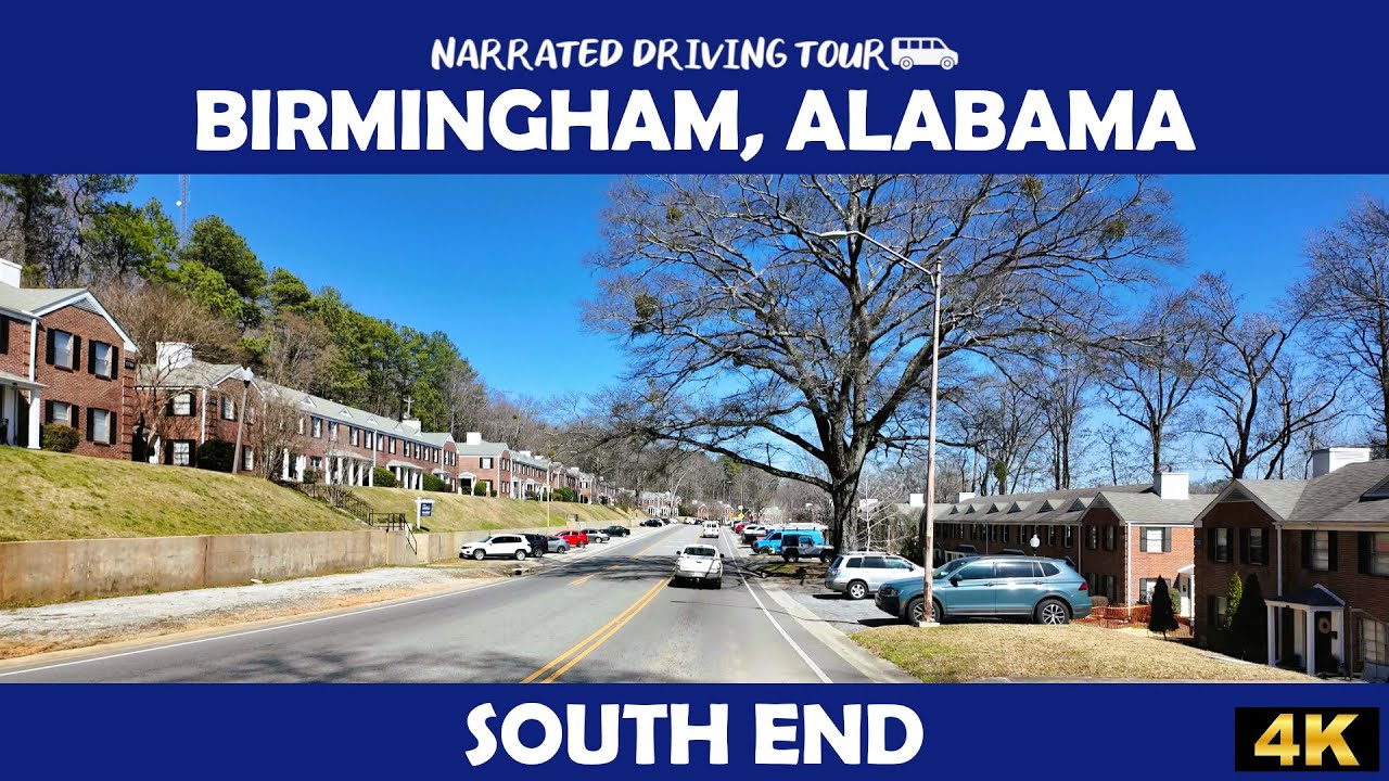 🚗 Birmingham, Alabama 🌆 4K Drive