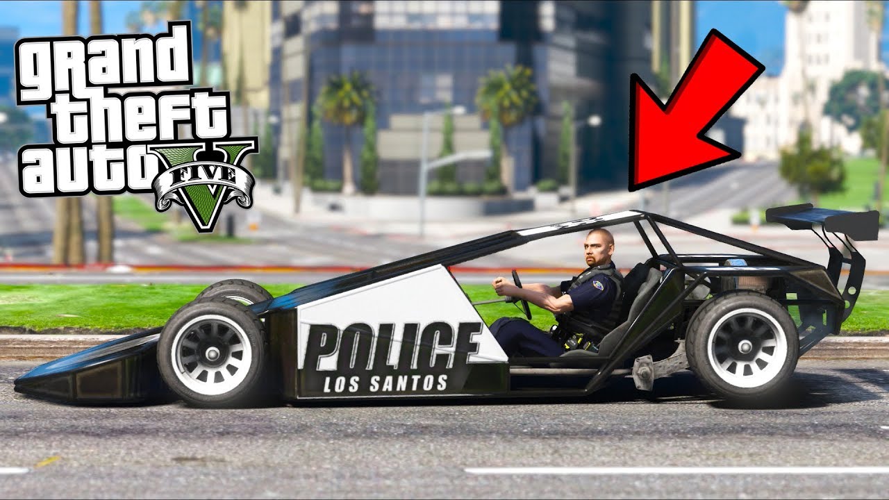 So I replaced ALL COP CARS with these, this is what happened... (GTA 5 Mods - Evade Gameplay)