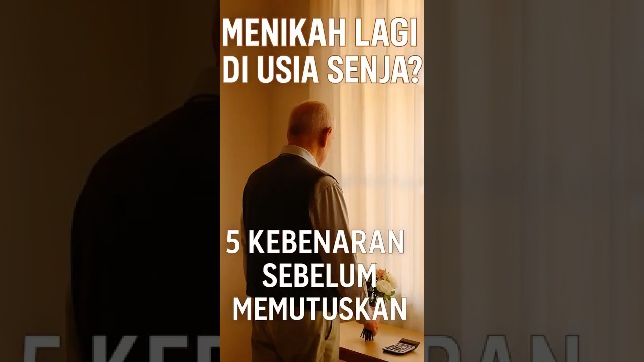 Menikah Lagi Setelah Usia 60? Ini 5 Kebenaran yang Harus Diketahui Sebelum Memutuskan  